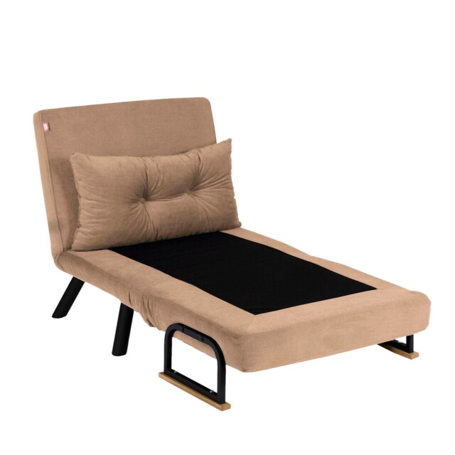 CaliCosy Slaapfauteuil in stof met metalen poten l67 cm sando 3178559 large
