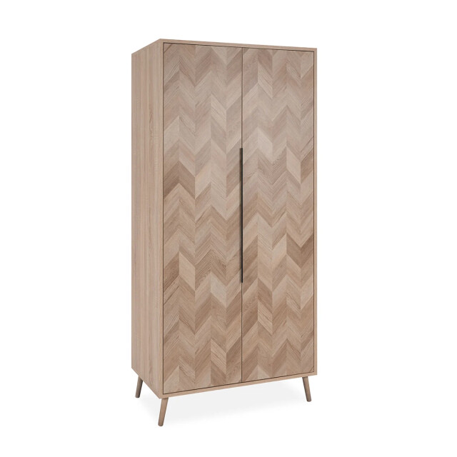CaliCosy Kast 2 deuren eiken sonoma decor l90 cm torun 2930697 large