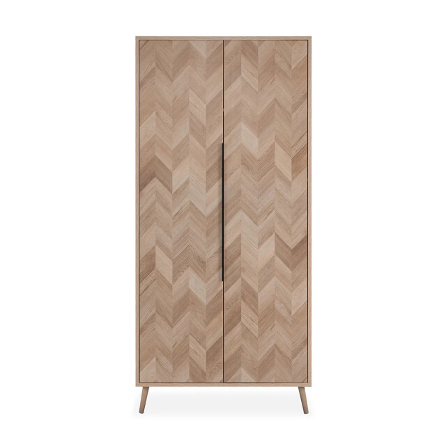 CaliCosy Kast 2 deuren eiken sonoma decor l90 cm torun 2930697 large