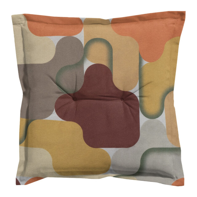 Madison zitkussen grafi bordo ca. 50x50 cm set van 4 3083310 large