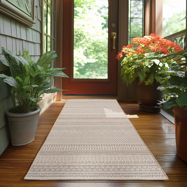 Muratap Desert style buitenkleed – outdoor vloerkleed, boho look, weer- & uv-bestendig - 3241814 large