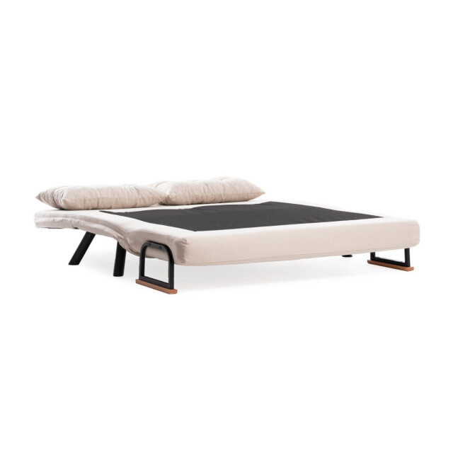 CaliCosy Slaapbank voor 2 personen in stof met metalen poten l133 cm sando 3178541 large