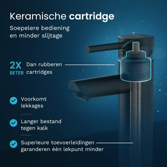 Mirlux Wastafelkraan wc zwart [eirene] 3083776 large