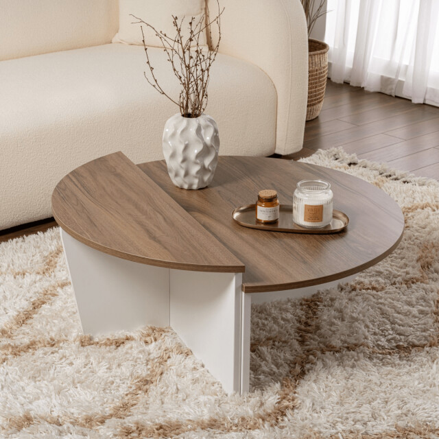 CaliCosy Set van 2 salontafels l90 cm orion 3046020 large