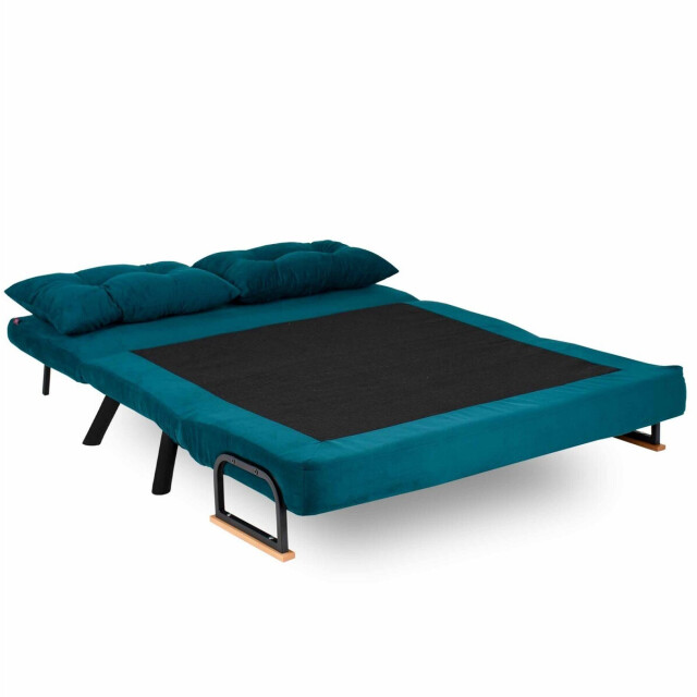 CaliCosy Slaapbank voor 2 personen in stof met metalen poten l133 cm sando 3178535 large