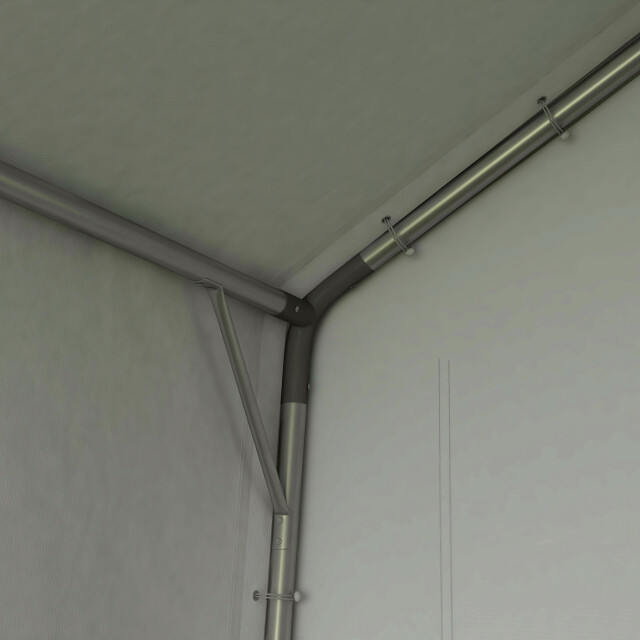 4goodz Waterdichte opslagtent 360x210x235 cm grijs 3178871 large