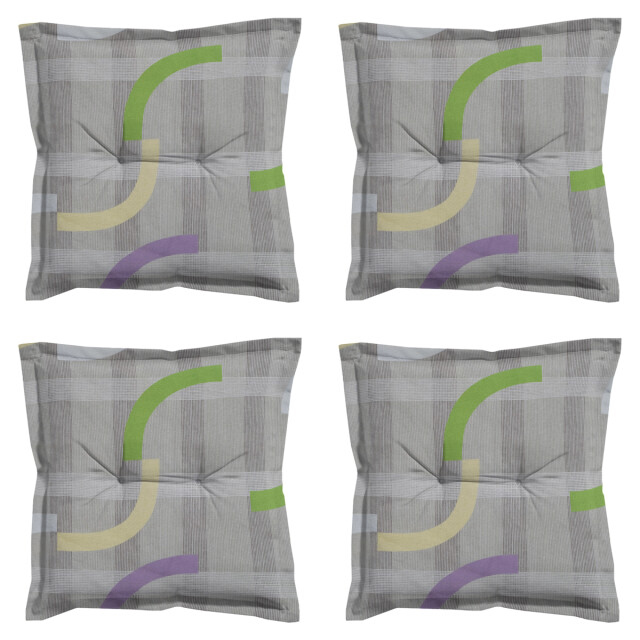 Madison zitkussen tess purple ca. 50x50 cm set van 4 3083304 large