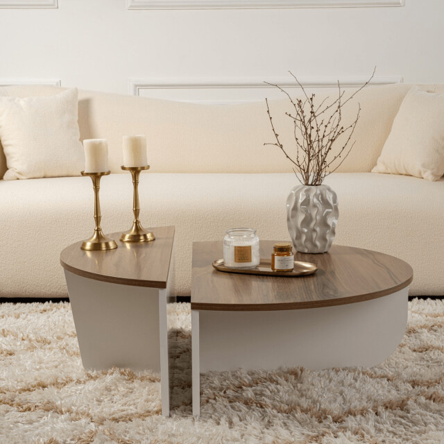 CaliCosy Set van 2 salontafels l90 cm orion 3046020 large