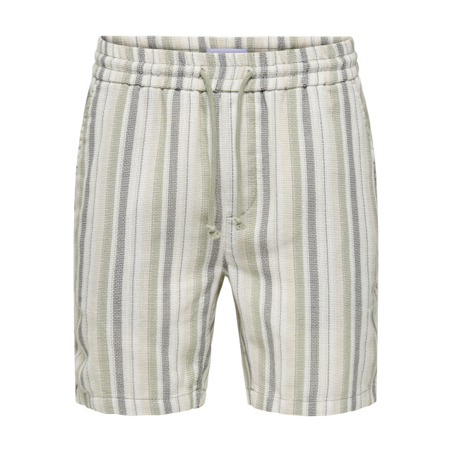 Only & Sons Onstrev life reg struc stripe short 22026950 large