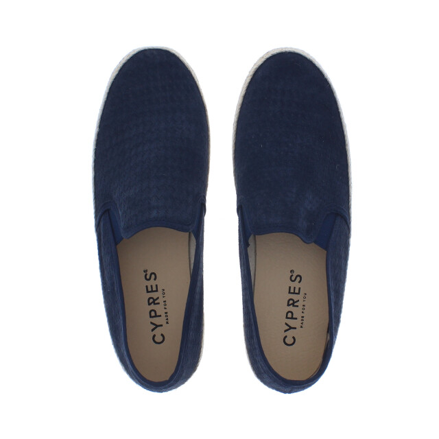 Cypres Kamiel3 espadrille print | heren | maat: | suede 109979 large