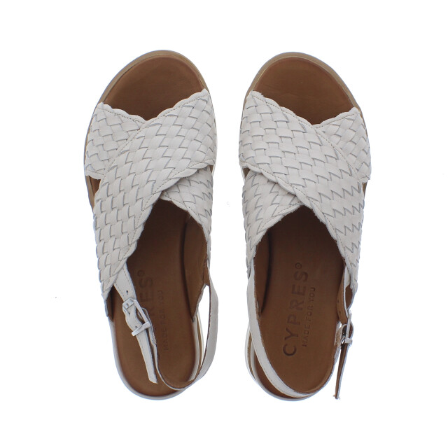 Cypres Wies kruisband vlecht | dames | maat: | leer 109995 large