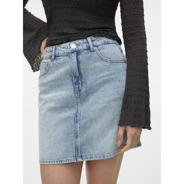 Vero Moda Vmtessa hr short dnm skirt mix ga n blue denim 4460.35.0006 large