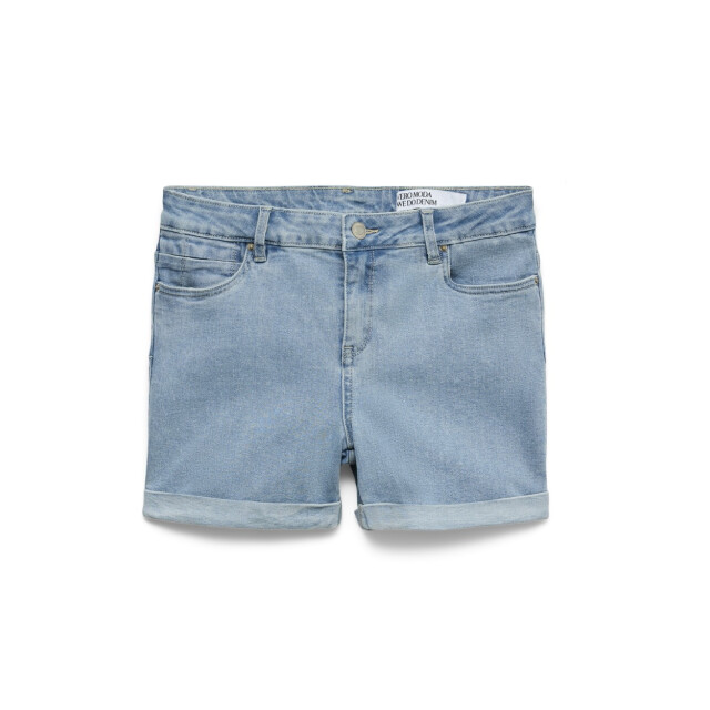Vero Moda Vmluna mr fold shorts mix ga noos blue denim 4150.35.0036 large