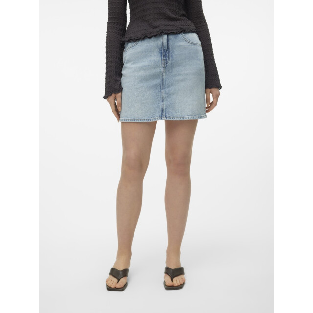 Vero Moda Vmtessa hr short dnm skirt mix ga n blue denim 4460.35.0006 large