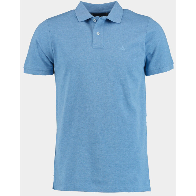 Bos Bright Blue Scotland blue polo korte mouw fang polo 25108fa63sb/241 true blue 186924 large
