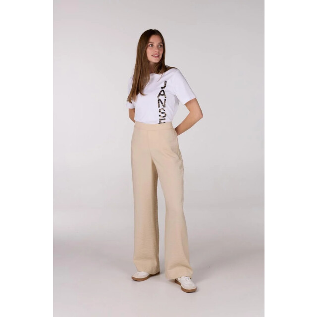 Jansen Amsterdam Sunny broek sq429 wide long sand SQ429 large