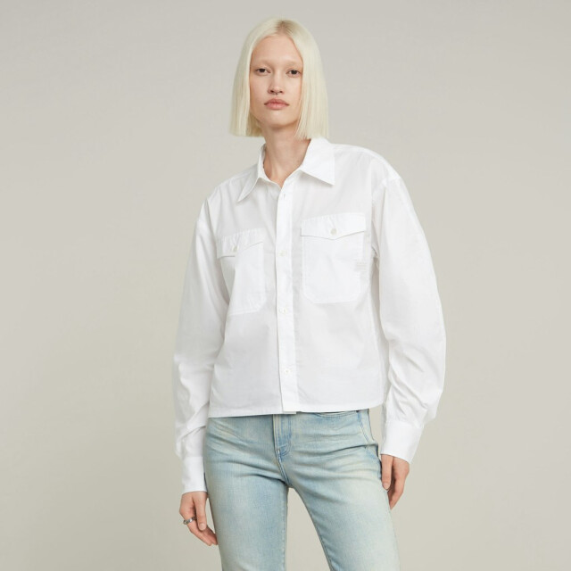 G-Star boxy shirt l\s wmn d26439-d321 110 white 06615.112.0125 large