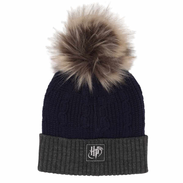 Li-cense Harry potter ravenclaw pom pom muts UTHE1695_navygrey large