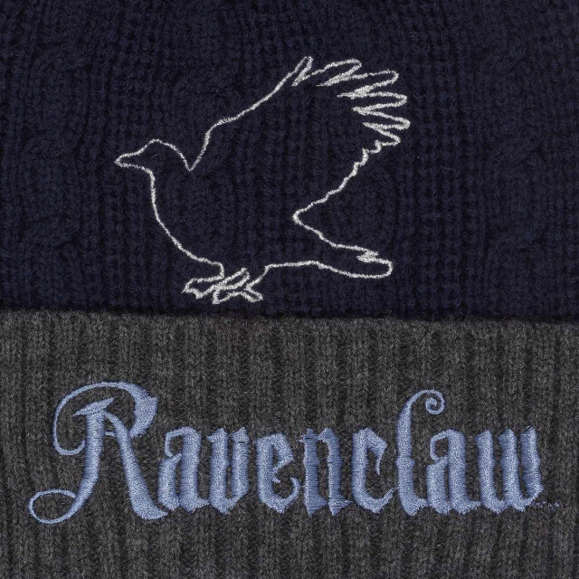 Li-cense Harry potter ravenclaw pom pom muts UTHE1695_navygrey large
