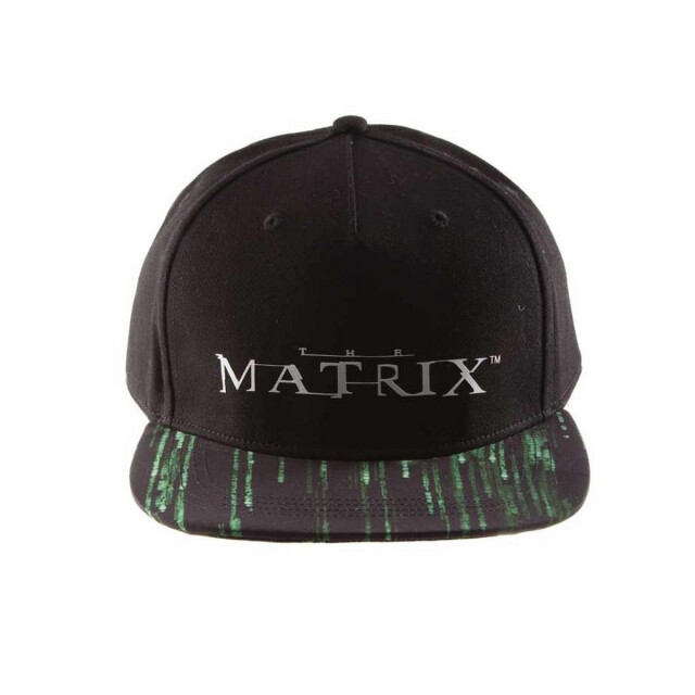 Li-cense Matrix snapback-cap met logo voor volwassenen UTHE1895_black large