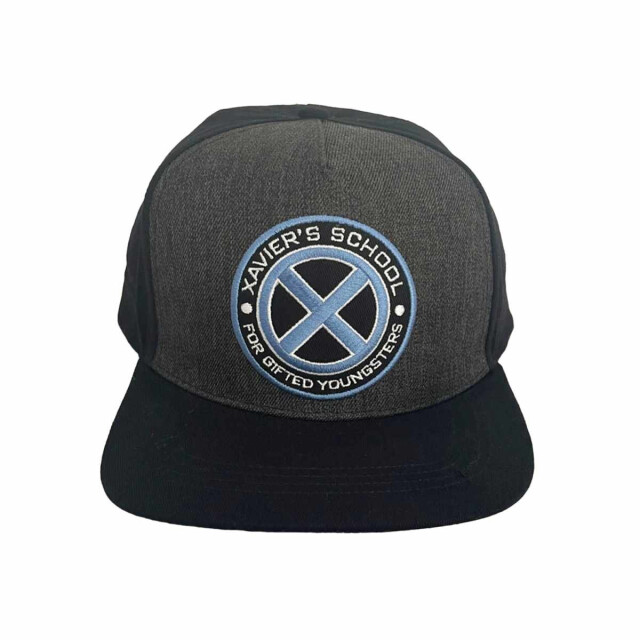 Li-cense Marvel comics unisex volwassen x-men xavier logo snapback cap UTHE2058_grey large