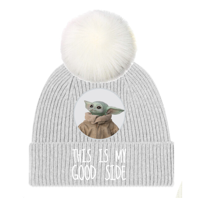 Li-cense Star wars: the mandalorian goede kant beanie UTHE291_grey large
