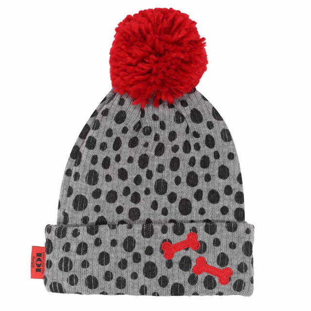 Li-cense 101 dalmatians piepende muts UTHE1651_greyblackred large