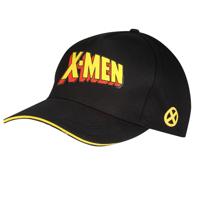 Li-cense X-men unisex klassiek logo voor volwassenen baseball cap UTHE3139_black large