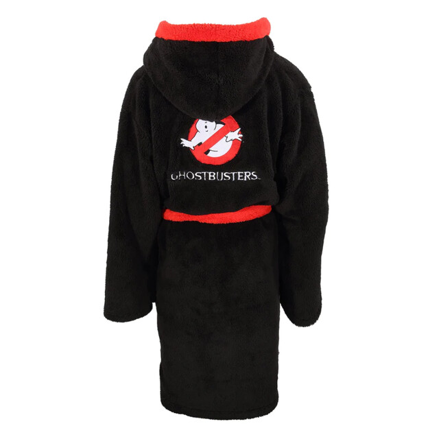 Li-cense Ghostbusters badjas met logo voor volwassenen UTHE1310_blackred large