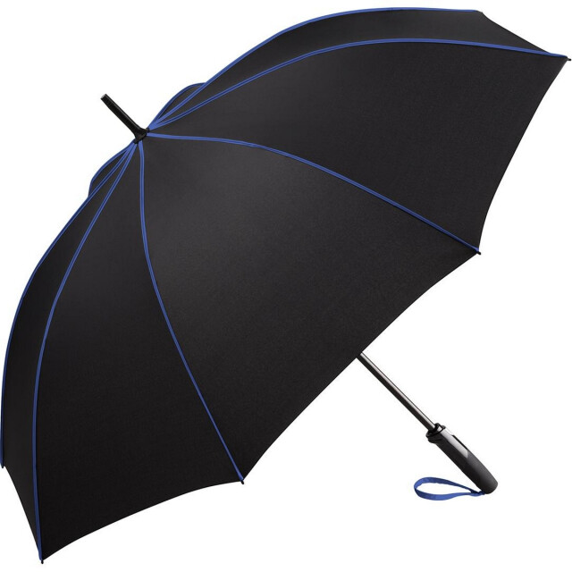 Fare Vouwparaplu met contrastdetail UTLT4637_blackeuroblue large
