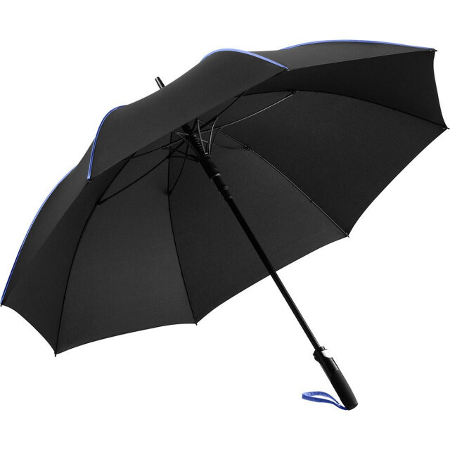 Fare Vouwparaplu met contrastdetail UTLT4637_blackeuroblue large