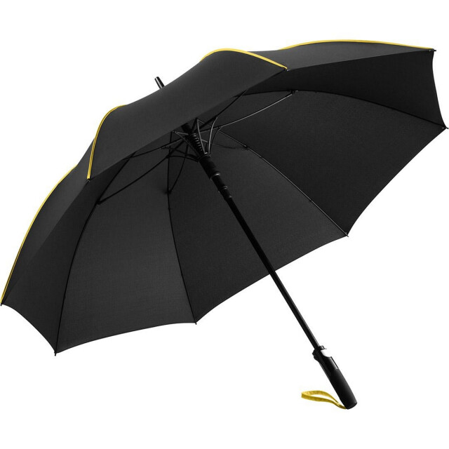 Fare Vouwparaplu met contrastdetail UTLT4637_blackyellow large
