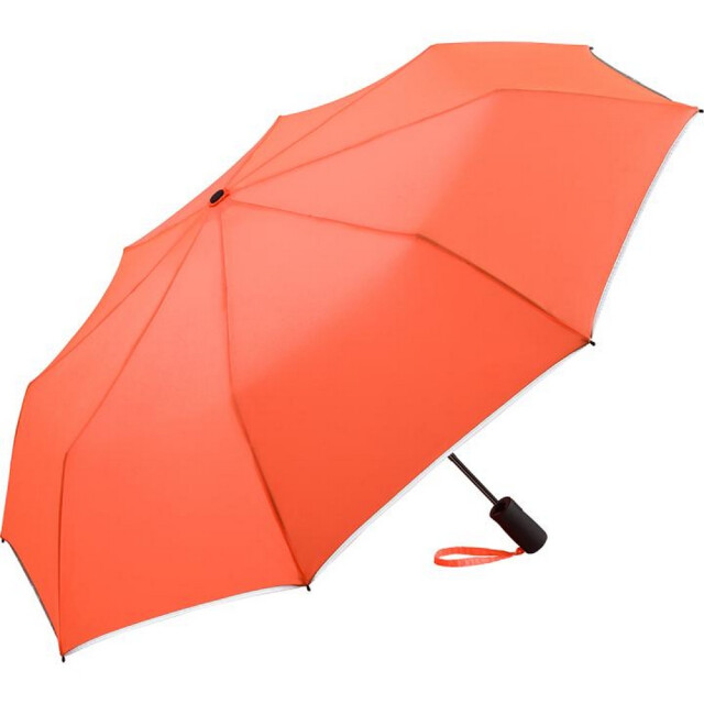 Fare Ac plus reflecterende detail vouwparaplu UTLT4640_neonorange large