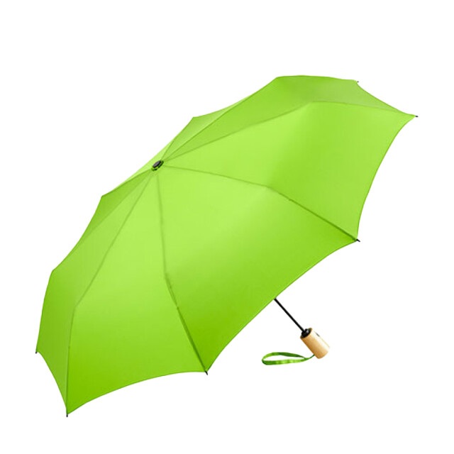 Fare Oekobrella watersave automatische zakparaplu UTLT6170_lime large