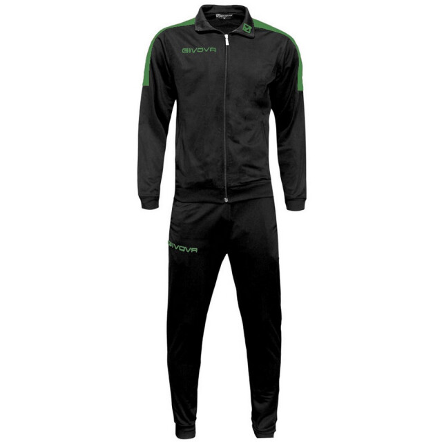 Givova Heren tuta revolution trainingspak UTMR1327_blackgreen large