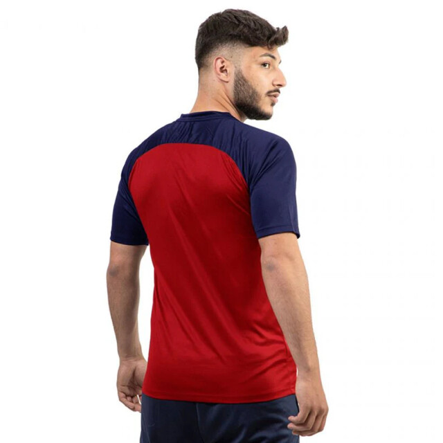 Givova Unisex capo interlock t-shirt voor volwassenen UTMR145_rednavyblue large