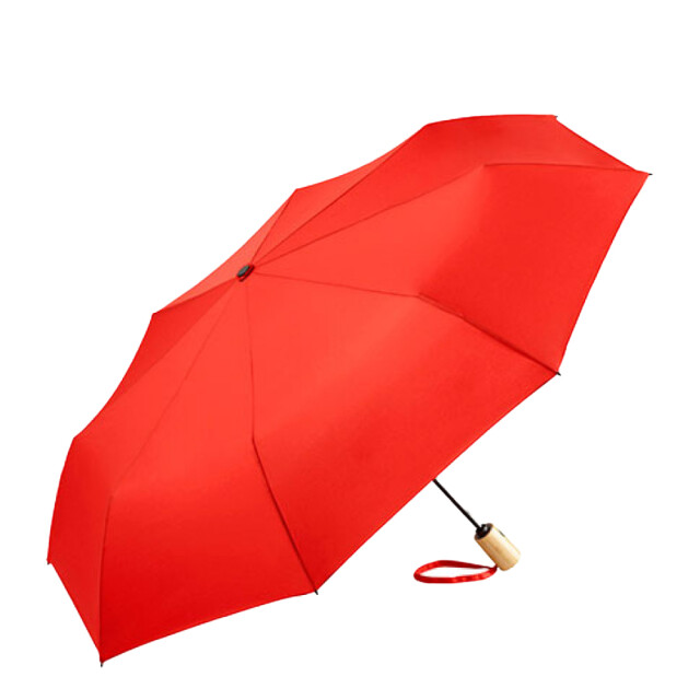 Fare Oekobrella watersave automatische zakparaplu UTLT6170_red large