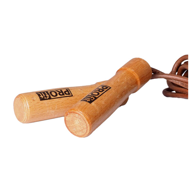 ProFit Ooit leren springtouw UTMR1782_brown large
