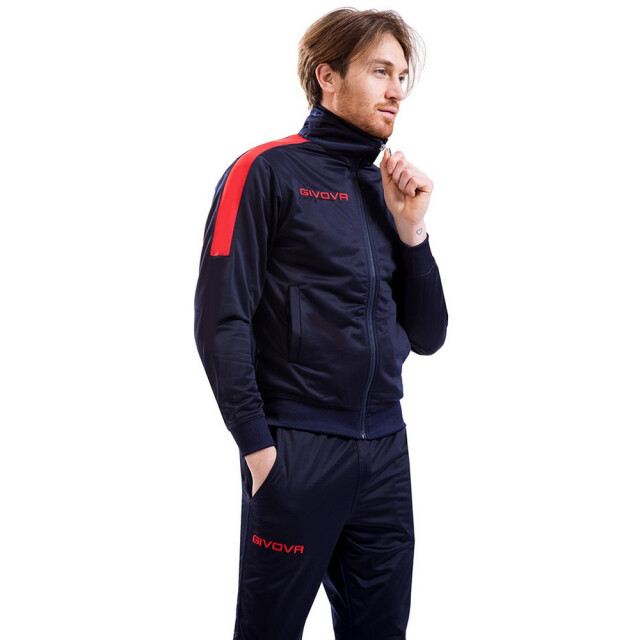 Givova Heren tuta revolution trainingspak UTMR1327_rednavyblue large