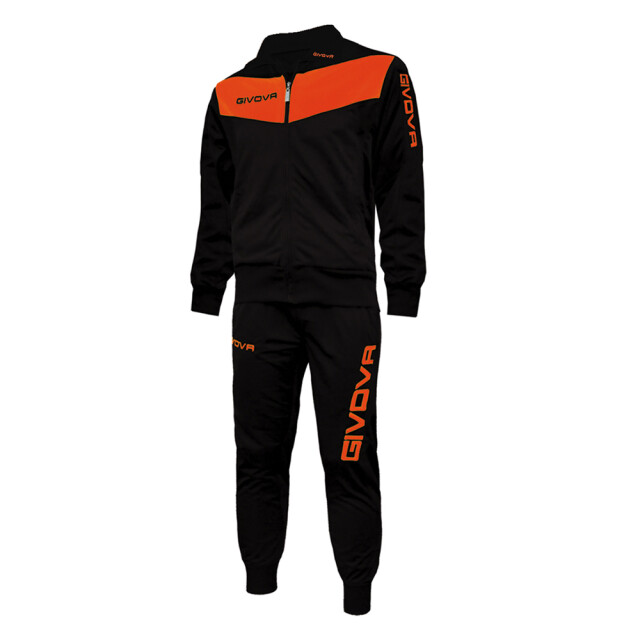 Givova Heren tuta visa trainingspak UTMR2495_blackorange large