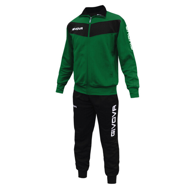 Givova Heren tuta visa trainingspak UTMR78061_greenblack large