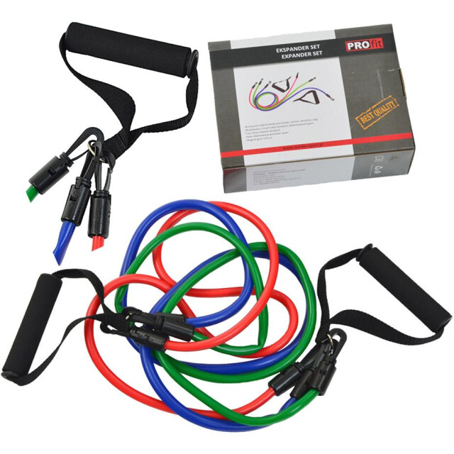 ProFit Rubber weerstandsband (set van 3) UTMR1923_multicoloured large