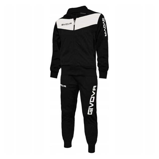 Givova Heren tuta visa trainingspak UTMR78061_blackwhite large