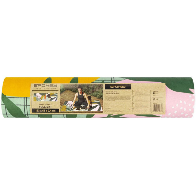 Spokey Home jungle yogamat UTMR2102_greenmulticoloured large