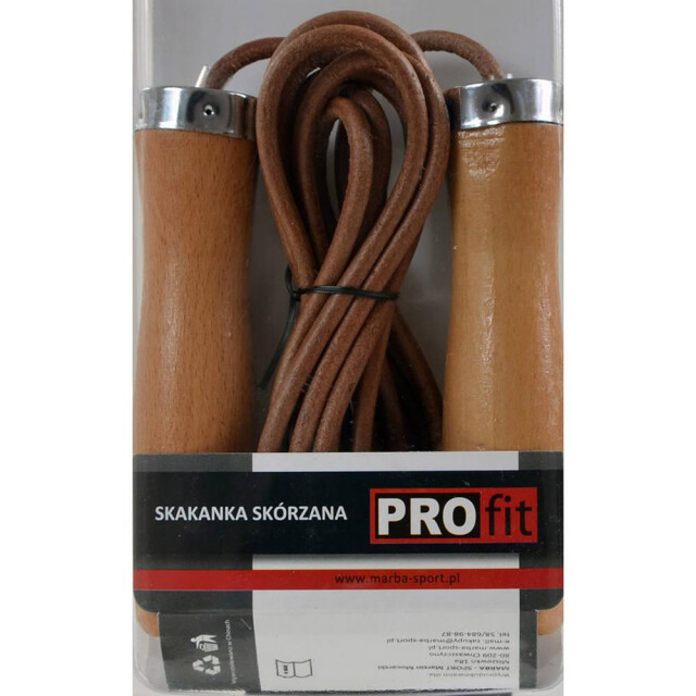 ProFit Leren springtouw laten vallen UTMR1760_brown large