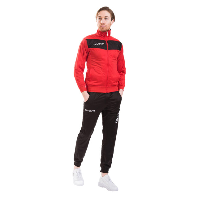 Givova Heren tuta visa trainingspak UTMR78061_redblack large