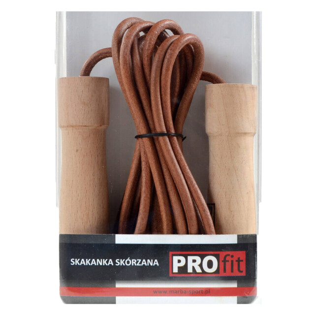 ProFit Ooit leren springtouw UTMR1782_brown large