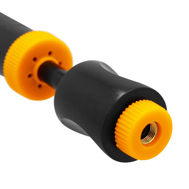 Spokey Pampero dubbele luchtpomp UTMR78441_orangegrey large