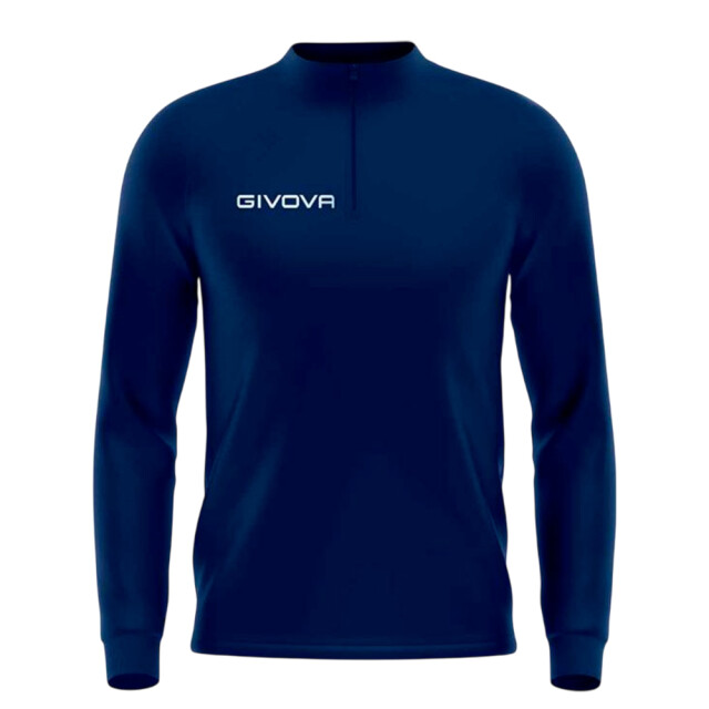 Givova Heren maglia tecnica quarter zip sweatshirt UTMR568_navyblue large