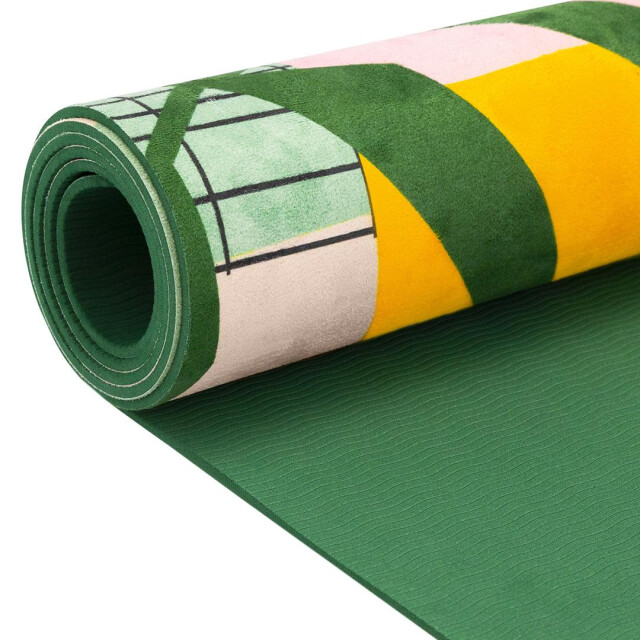 Spokey Home jungle yogamat UTMR2102_greenmulticoloured large